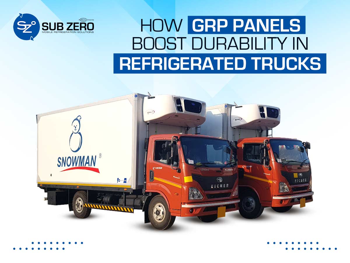 How GRP Panels Boost Durability in Refrigerated Trucks